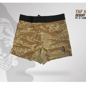 TACHUNTFISH X WRMFZY Athletic Shorts - Desert Tiger